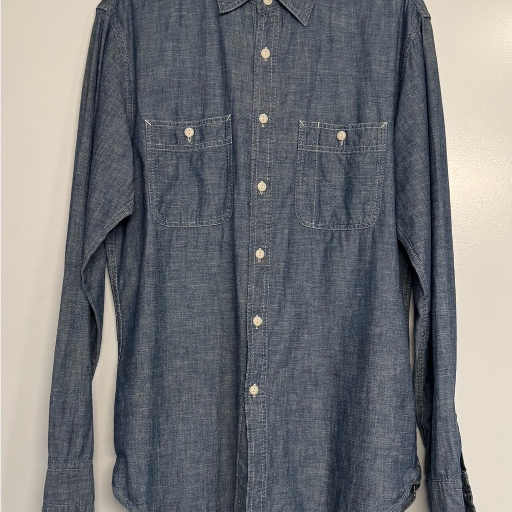 Men's Blue Chambrey Shirt